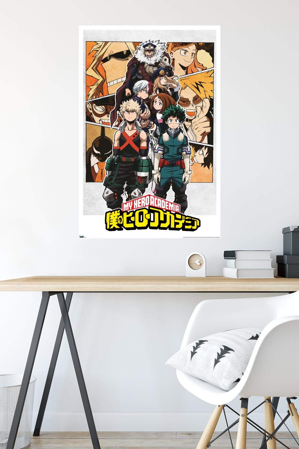 Amazon.co.jp: 僕のヒーローアカデミア - キャラクターウォール